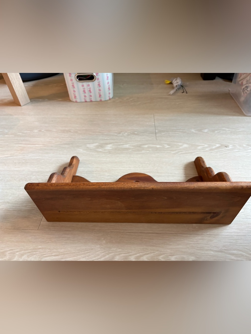 18” Cottagecore Wooden Heart Wall Shelf🤎✨ - Picture 5 of 14